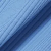 リブ編みのコットンストラップ付きマキシワンピース
