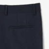 メンズ ストレートフィット フェルト加工ウールパンツ メンズ ストレートフィット フェルト加工ウールパンツ