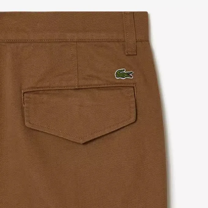 メンズ ストレートフィット コットン カーゴパンツ メンズ ストレートフィット コットン カーゴパンツ