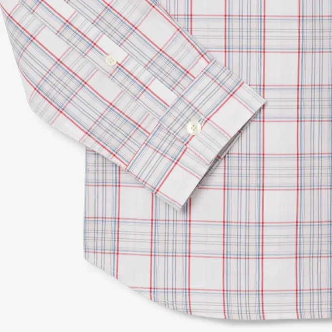 メンズ スリムフィット ストレッチ チェックシャツ メンズ スリムフィット ストレッチ チェックシャツ