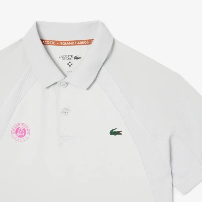 メンズ スリムフィット Roland Garros エディション スポーツポロシャツ メンズ スリムフィット Roland Garros エディション スポーツポロシャツ