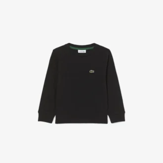 キッズ用長袖コットンTシャツ