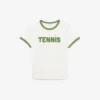 プリントコットンTシャツ