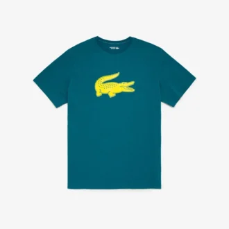 メンズ スポーツ ビッグフィット 通気性ロゴTシャツ
