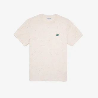 メンズ レギュラーフィット スペックルプリント コットンジャージーTシャツ