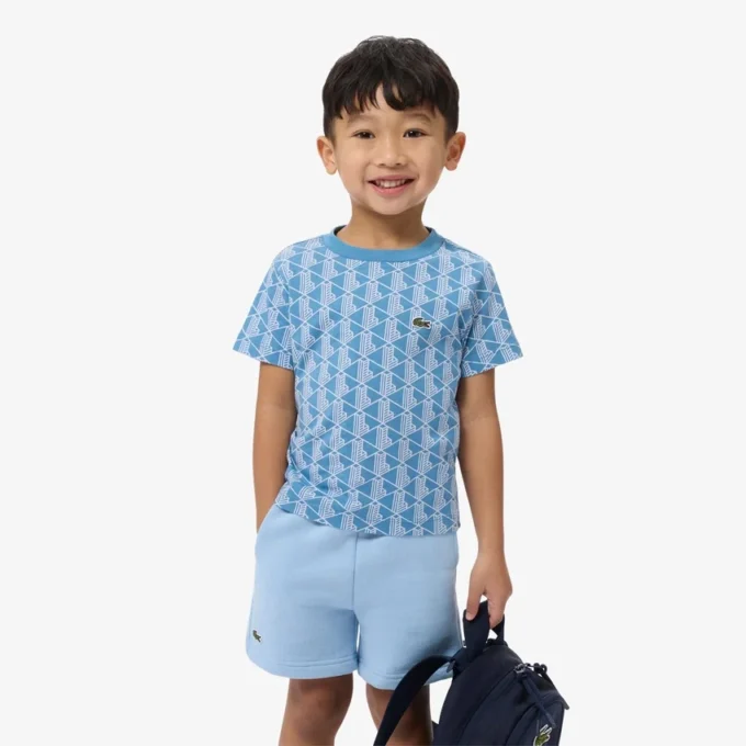 モノグラムコットンTシャツ