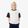 コントラストトリム コットンTシャツ