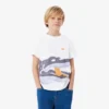 クロコダイルプリントコットンTシャツ