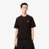 プリント入り厚手コットンTシャツ プリント入り厚手コットンTシャツ