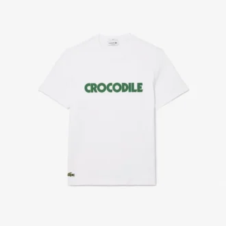 ユニセックス プリントコットンTシャツ
