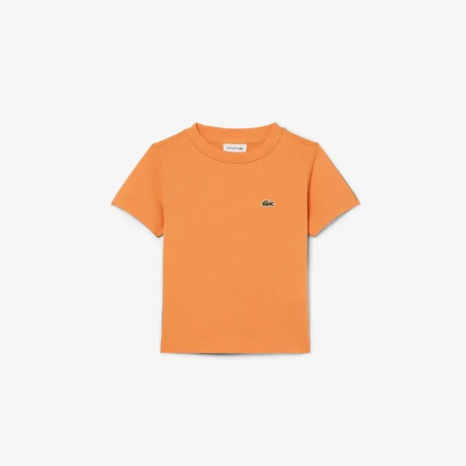 キッズ用コットンTシャツ