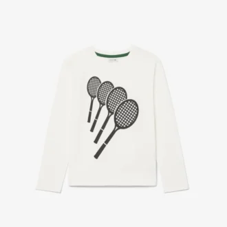 長袖コットンTシャツ