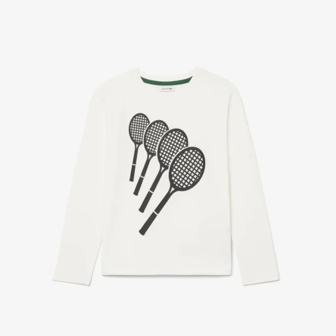 長袖コットンTシャツ