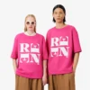 ランウェイ・サテン・グラフィックTシャツ ランウェイ・サテン・グラフィックTシャツ