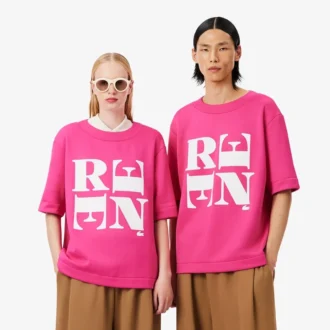 ランウェイ・サテン・グラフィックTシャツ