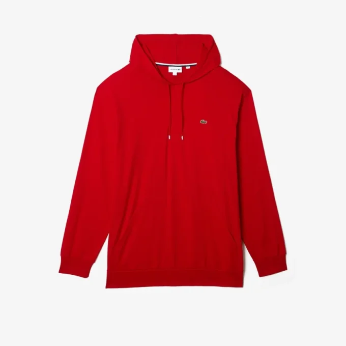 メンズ ビッグフィット フーデッドTシャツ