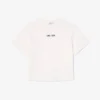 レディース オーバーサイズ ボールプリント コットンTシャツ レディース オーバーサイズ ボールプリント コットンTシャツ