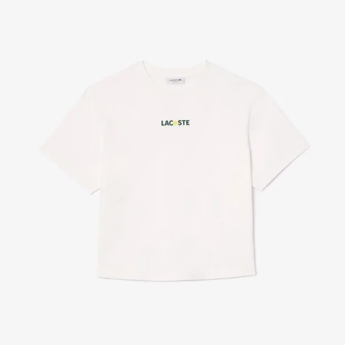 レディース オーバーサイズ ボールプリント コットンTシャツ レディース オーバーサイズ ボールプリント コットンTシャツ