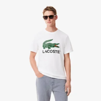 メンズ シグネチャープリント コットンTシャツ メンズ シグネチャープリント コットンTシャツ