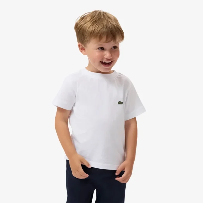 キッズ用コットンTシャツ