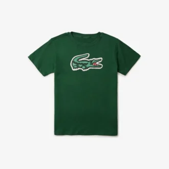 プリントコットンTシャツ