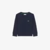キッズ用長袖コットンTシャツ