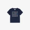 クロコダイルプリントコットンTシャツ