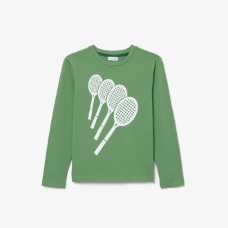 長袖コットンTシャツ
