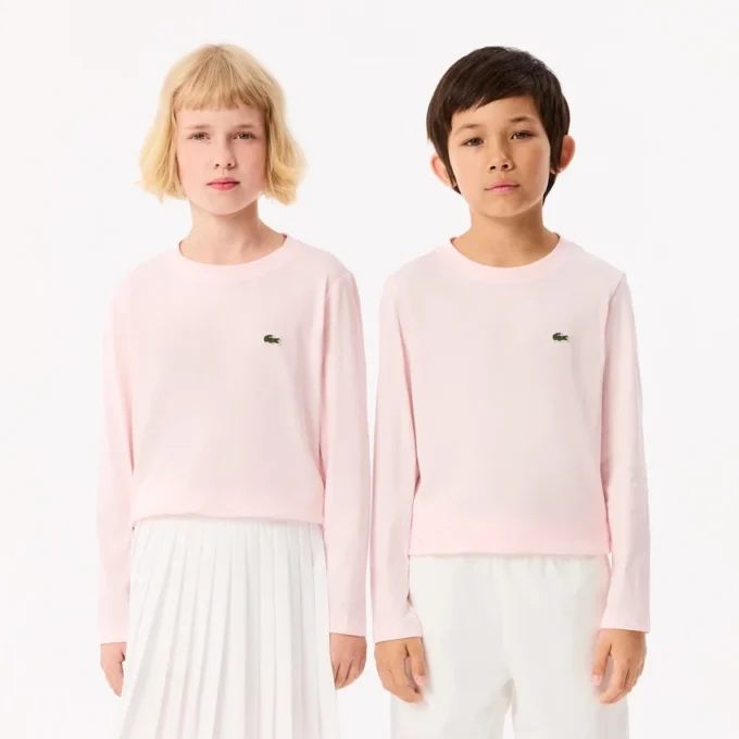 キッズ用長袖コットンTシャツ キッズ用長袖コットンTシャツ