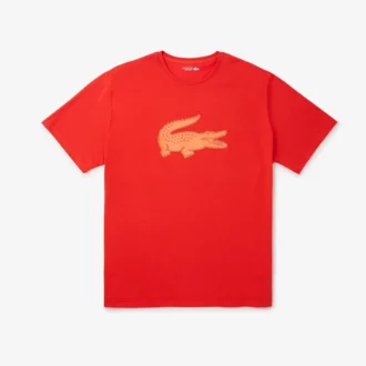 メンズ スポーツ ビッグフィット 通気性ロゴTシャツ