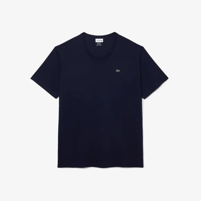 メンズ ビッグフィット クルーネック コットンジャージーTシャツ