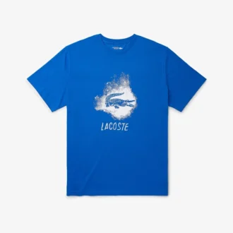 メンズ ビッグフィット クロコダイル スポーツ Tシャツ