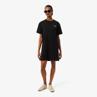 オーバーサイズ コットン Tシャツワンピース