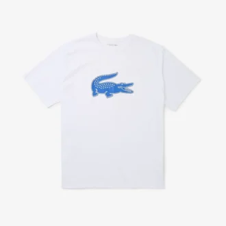 メンズ スポーツ ビッグフィット 通気性ロゴTシャツ