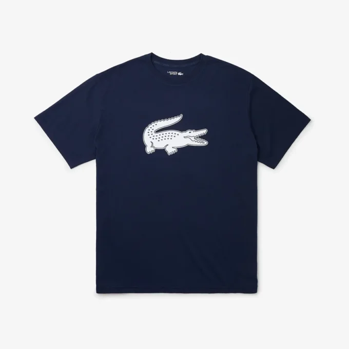 メンズ スポーツ ビッグフィット 通気性ロゴTシャツ メンズ スポーツ ビッグフィット 通気性ロゴTシャツ