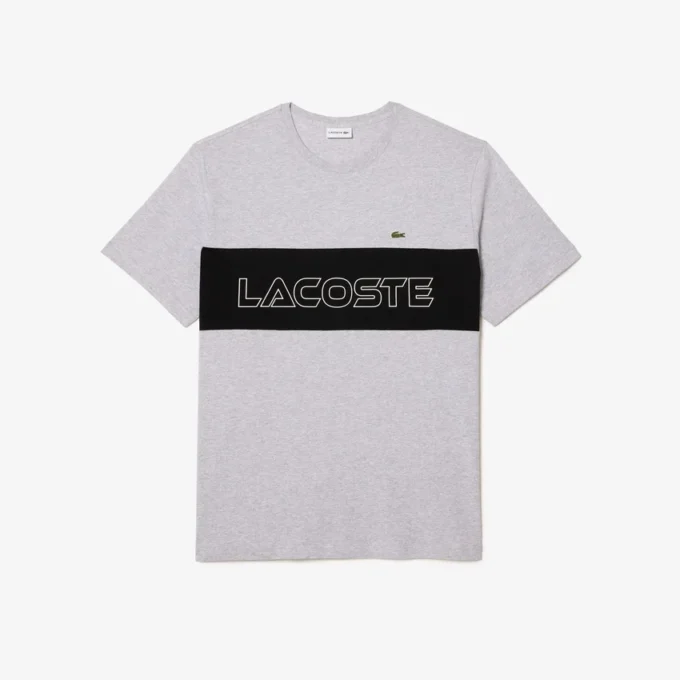 メンズ ビッグフィット カラーブロック ジャージーTシャツ