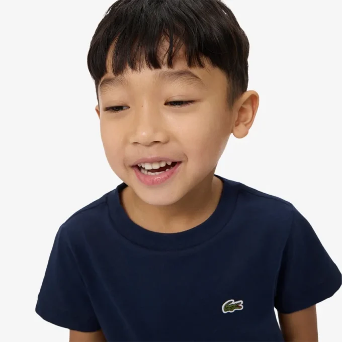 キッズ用コットンTシャツ