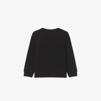 キッズ用長袖コットンTシャツ