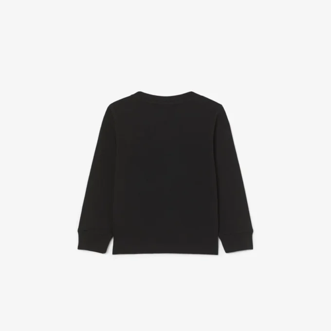 キッズ用長袖コットンTシャツ