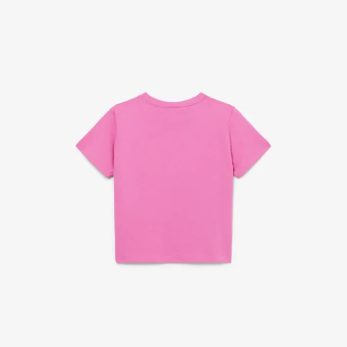 刺繍入りコットンTシャツ