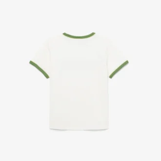 プリントコットンTシャツ