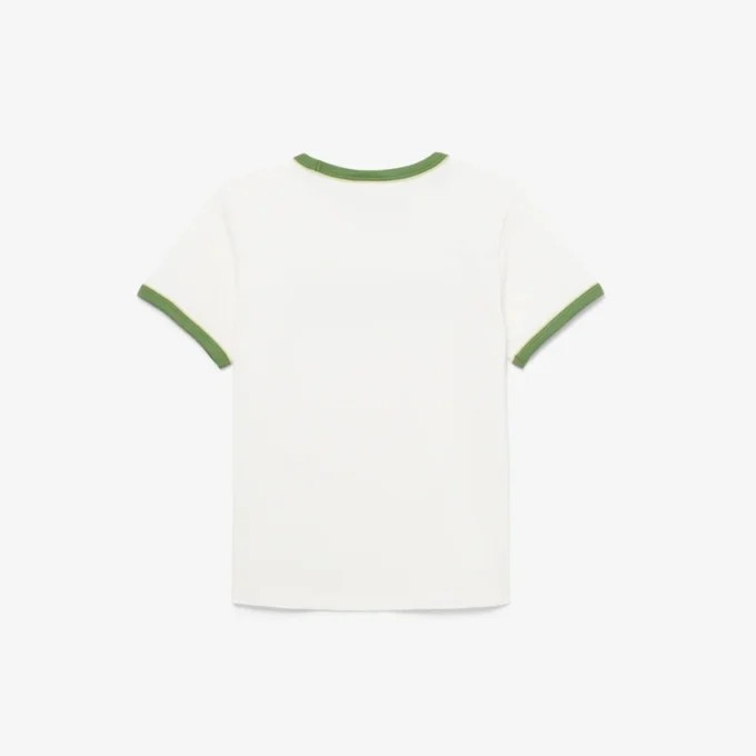 プリントコットンTシャツ