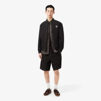 プリント入り厚手コットンTシャツ