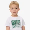 グラフィックプリントコットンTシャツ