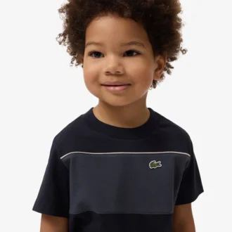 コットン カラーブロック Tシャツ コットン カラーブロック Tシャツ