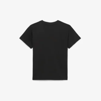 刺繍入りコットンTシャツ