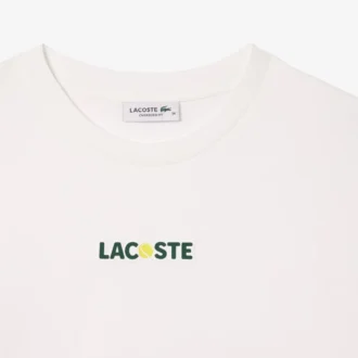 レディース オーバーサイズ ボールプリント コットンTシャツ