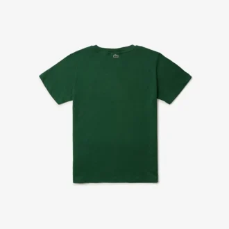 プリントコットンTシャツ