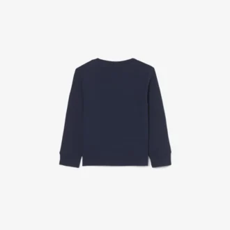 キッズ用長袖コットンTシャツ