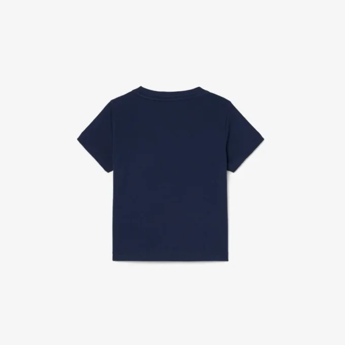 クロコダイルプリントコットンTシャツ